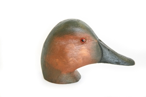 Canvasback Decoy Heads 