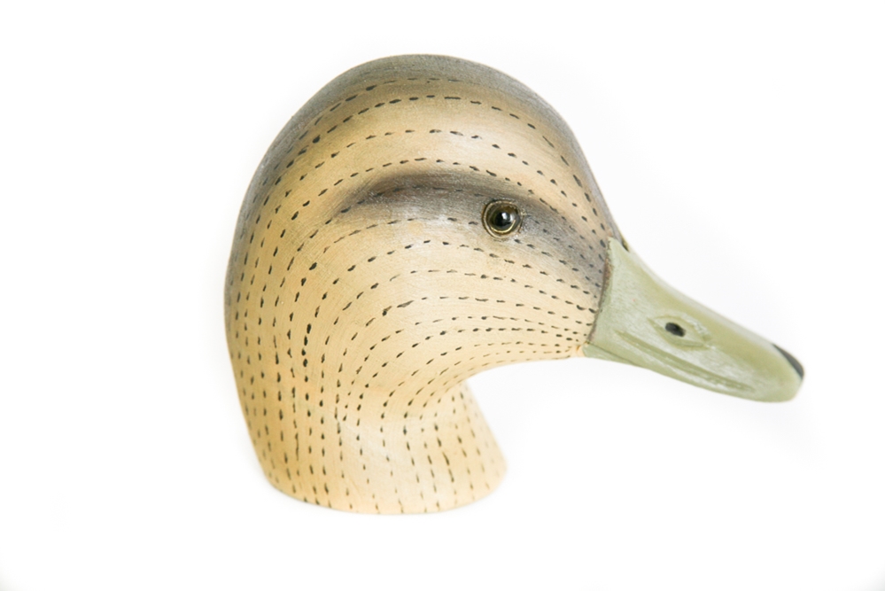 Close to Herters 72 6 NEW Restle Style Drake Bluebill Scaup Duck Decoy Heads 