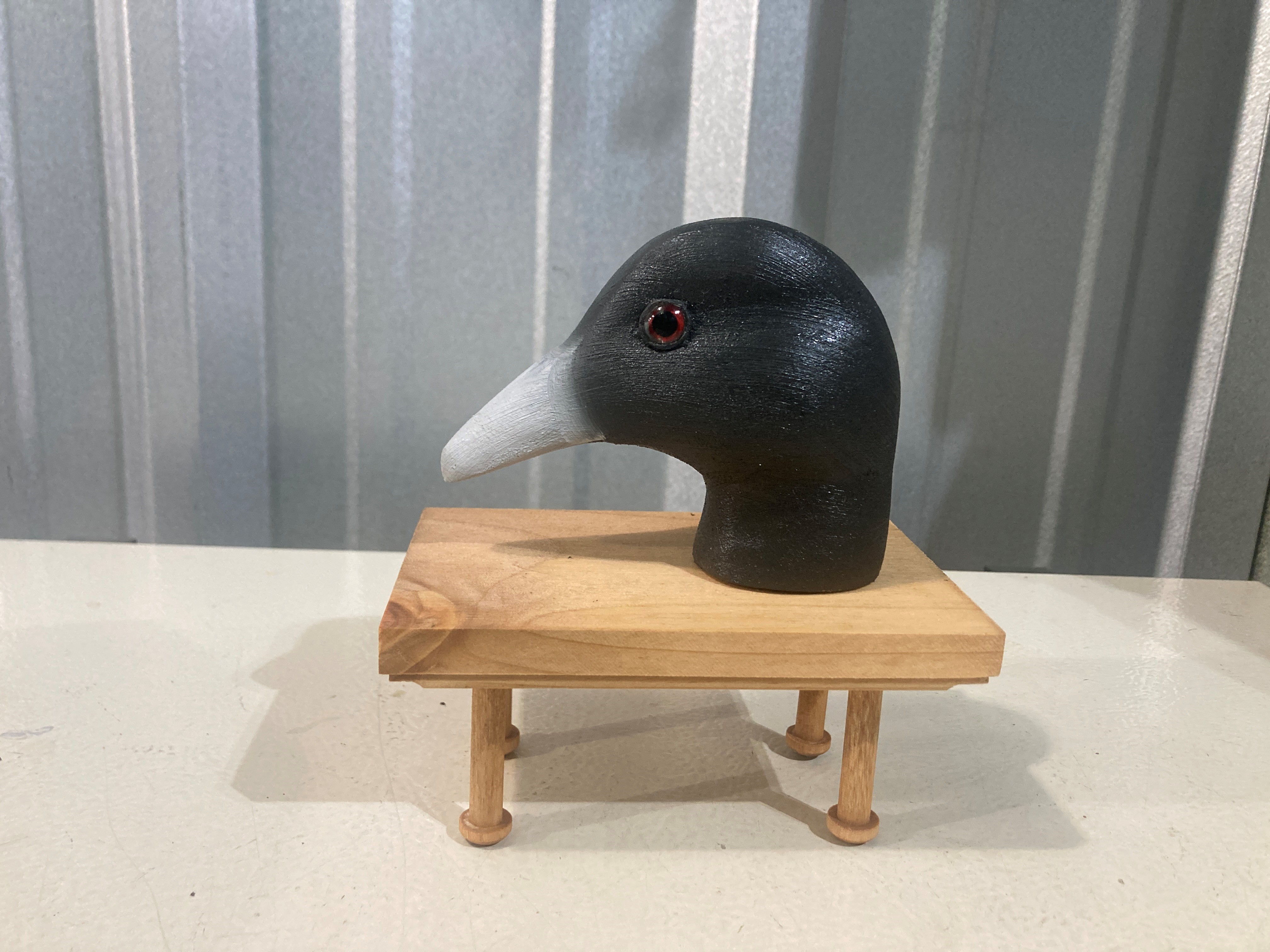 Coot Decoy heads